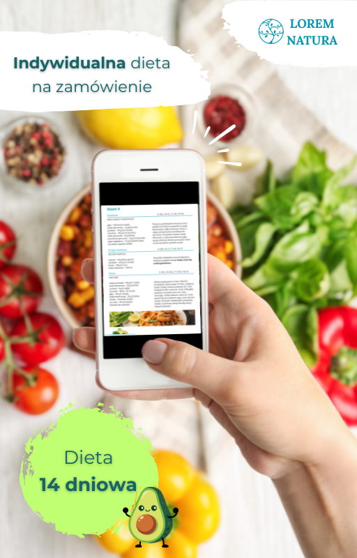 Indywidualna dieta online - 14 dniowy jadłospis