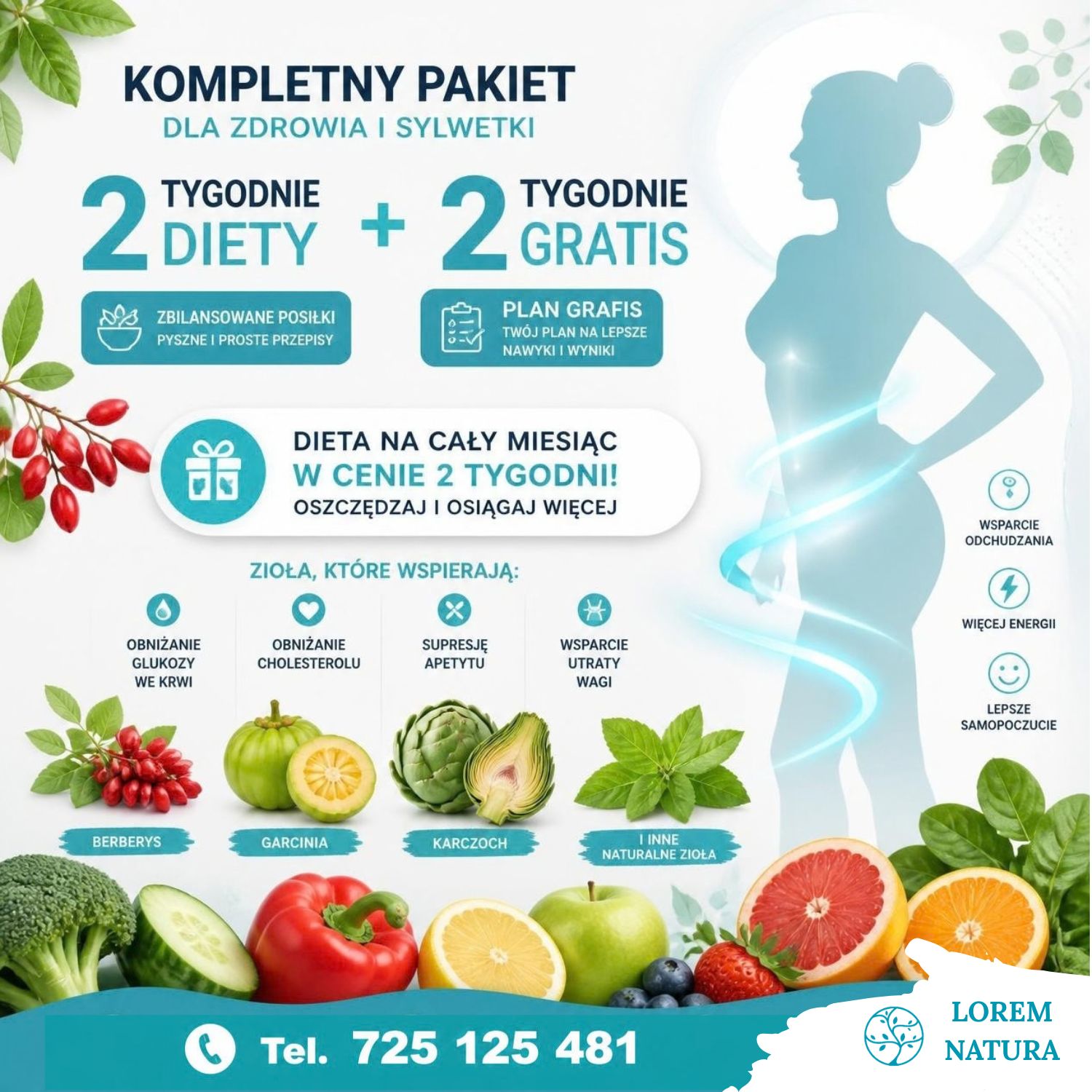 MIESIĘCZNA KURACJA W CENIE 2 TYGODNI!