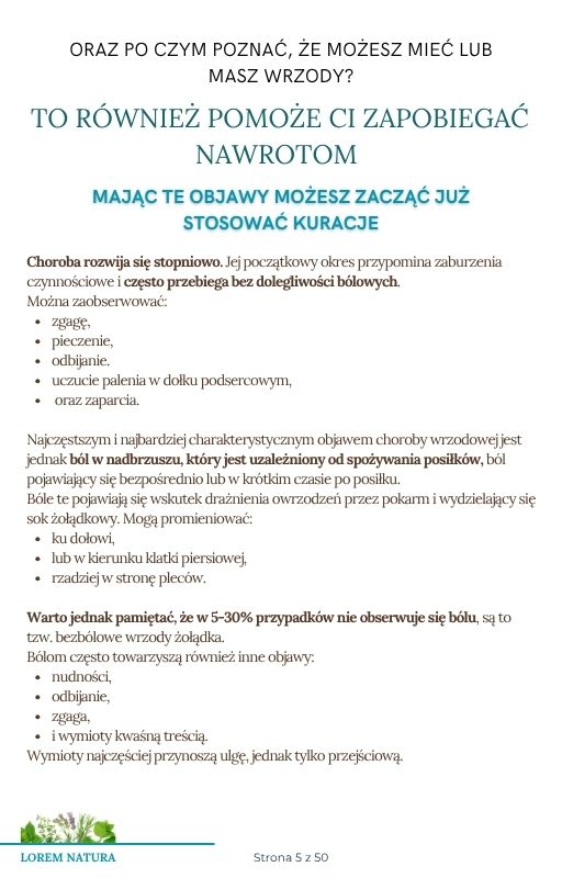 Pokonaj wrzody bez chemii – naturalne kuracje ziołowe!