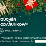 Voucher podarunkowy miesięczna kuracja dietetyczna i ziołolecznicza