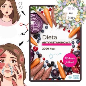 Dieta antyhistaminowa 2000 kcal - 28 dniowy jadłospis