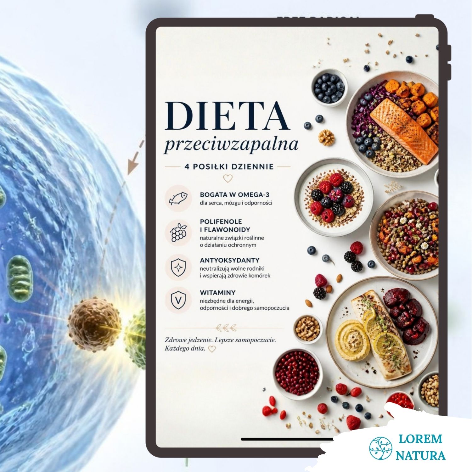 Dieta przeciwzapalna - 14 dniowy jadłospis