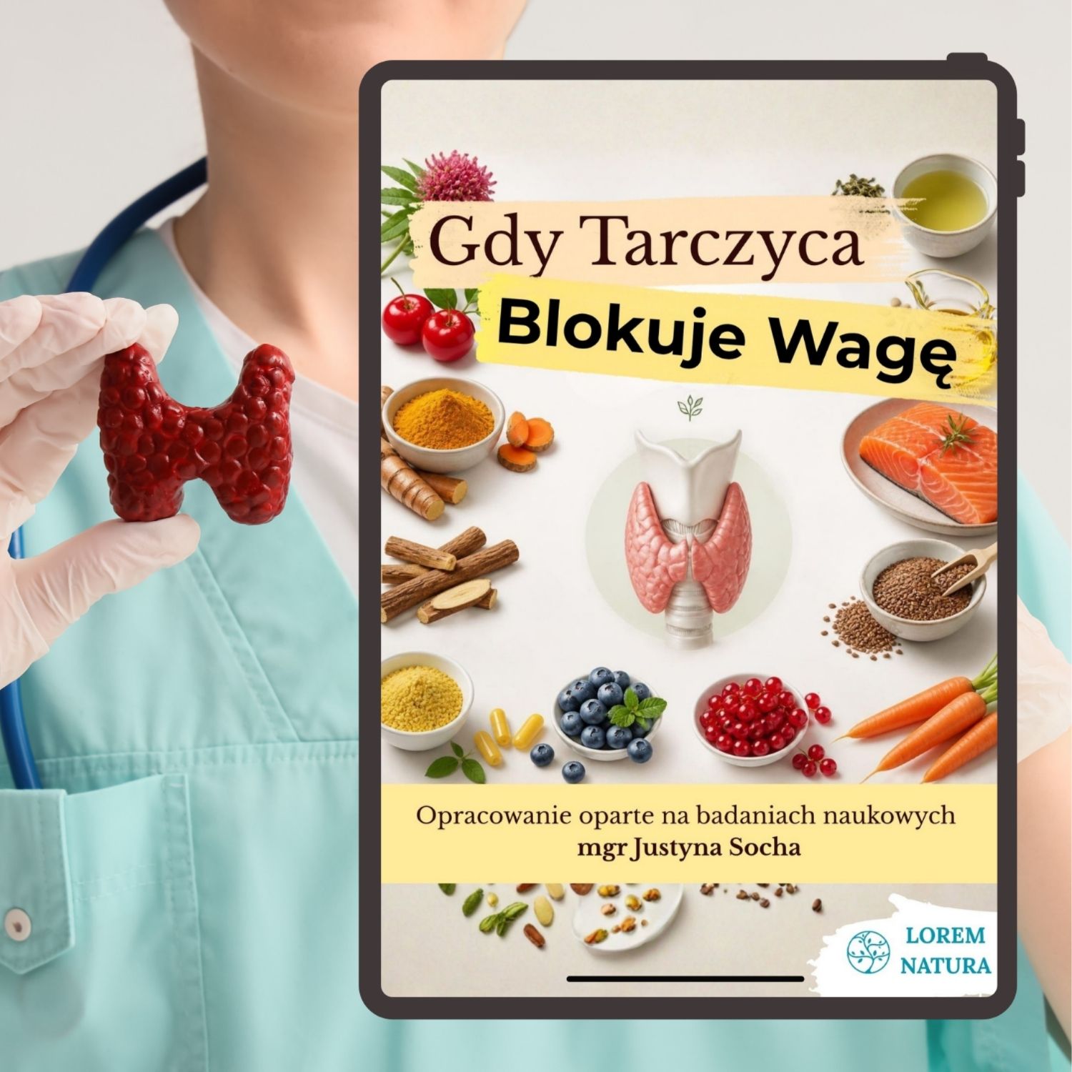 Ebook - Gdy tarczyca blokuje wagę