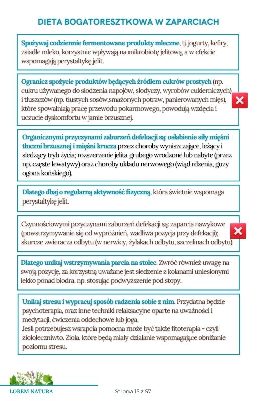 Jak poradzić sobie z zaparciami