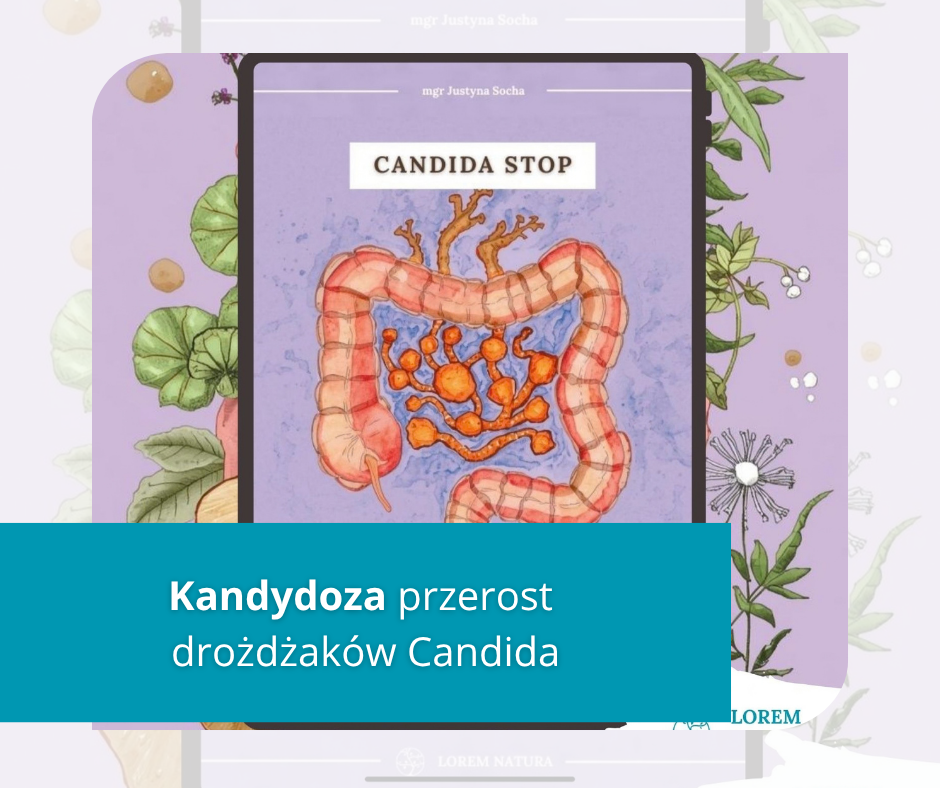 Kandydoza przerost drożdżaków Candida